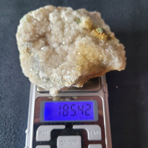 Aragonite with pyrite from Lavrion mines like new