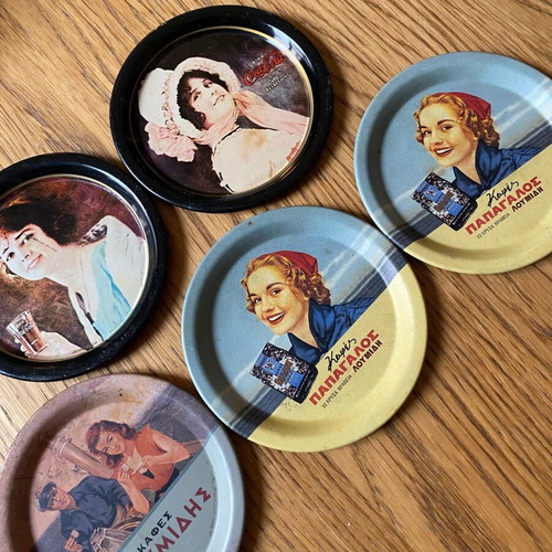 Collectible coasters used