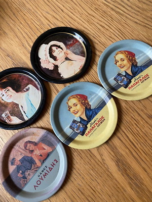 Collectible coasters used