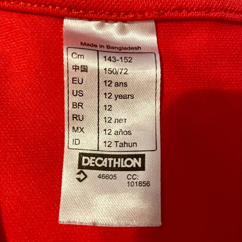 Children's cycling clothes used, 2 sets with sleeves