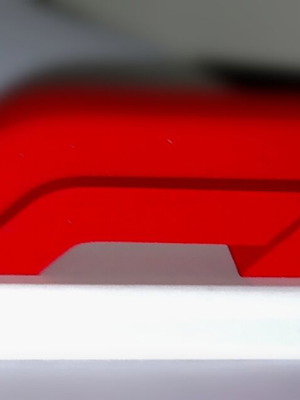 F1 Logo 3D printed like new with white base