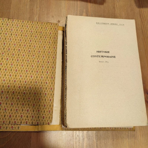Histoire Flcontmporaine used book, 1920s, French
