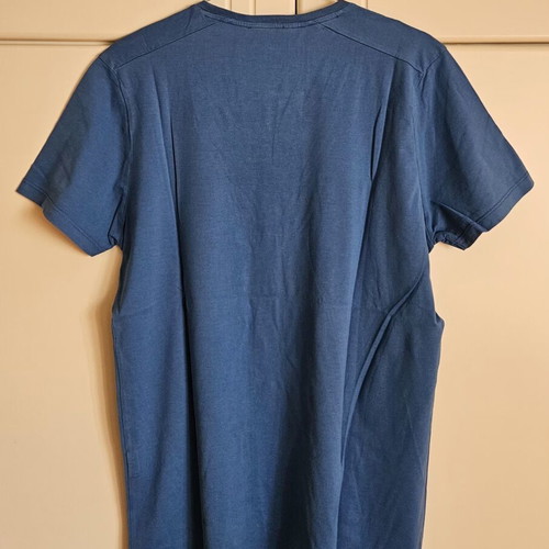 American Vintage Basic men's T-shirt, blue, size M