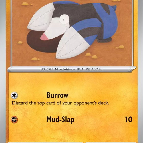 Drilbur collectible Pokemon card new, 108