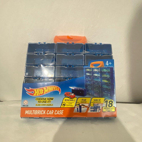 Hot Wheels Multibrick Case car holders sealed, pack of 18