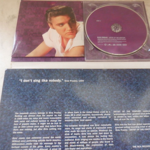Elvis Presley Artist of the Century rare box set with 3CDs like new