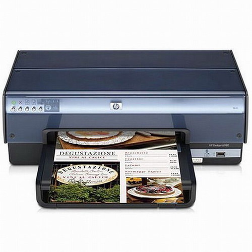 HP Deskjet 6980 printer used with Bluetooth, Ethernet, USB, Wi-Fi