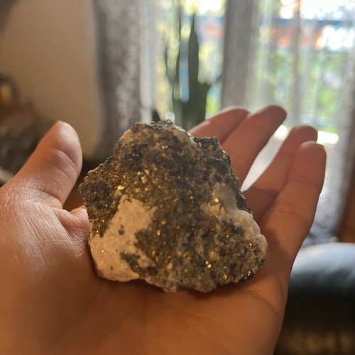 Pyrite and Quartz new mineral specimen