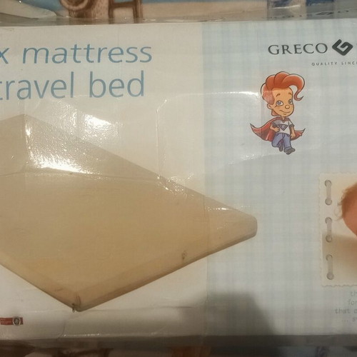 Greco Strom mattress for travel bed, like new