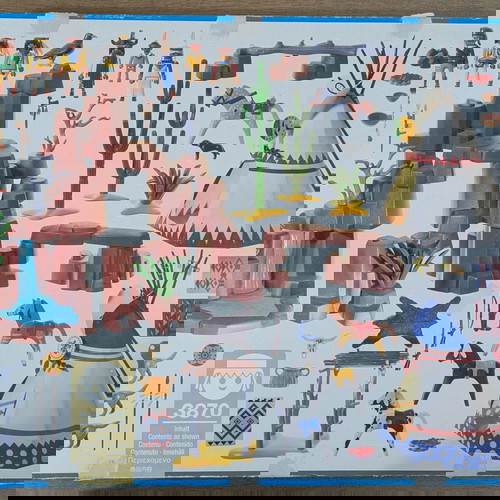 Playmobil Western 3870 Индийско село употребявано с кутия