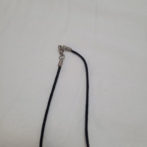 Women's necklace with 'M' monogram and rhinestones