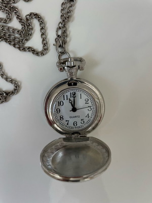 Vintage ρολόι τσέπης Amestris State Alchemist σαν καινούργιο, ασημί