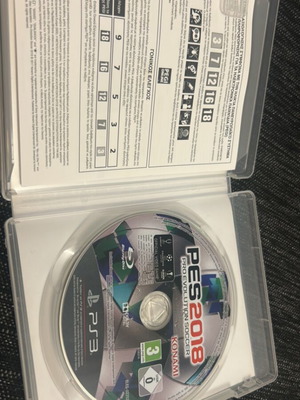 PES 2018 Pro Evolution Soccer PS3 game
