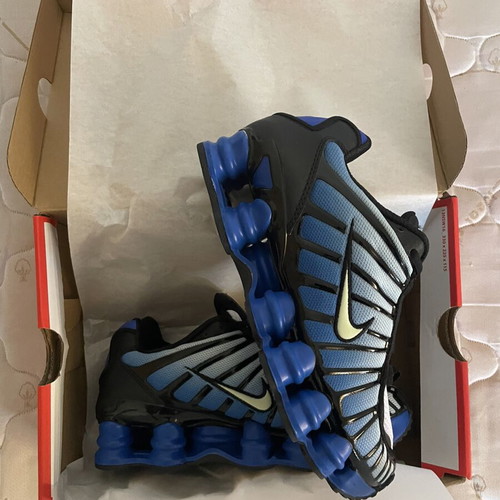 Nike Shox TL new with box, blue athletic shoes