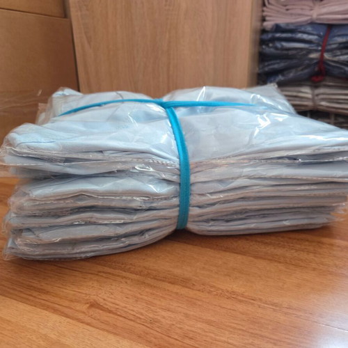 Men's blue T-shirts new, pack of 12, size M/L