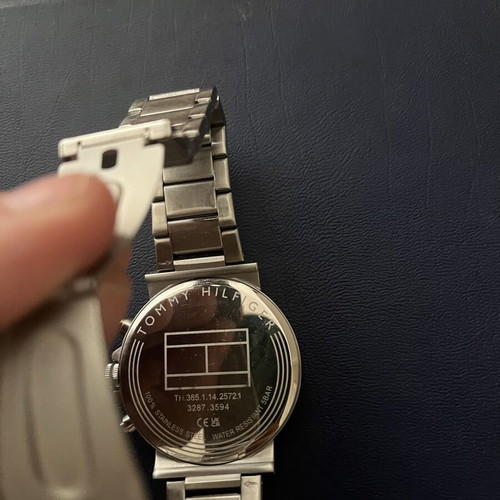Tommy Hilfiger men's watch, silver