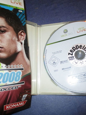 PES 2008 για X BOX 360 σε κουτί βιντεοκλαμπ