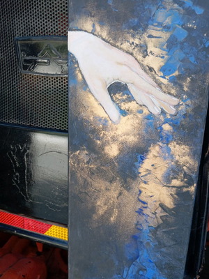Painting Touch 20x60cm oil painting new