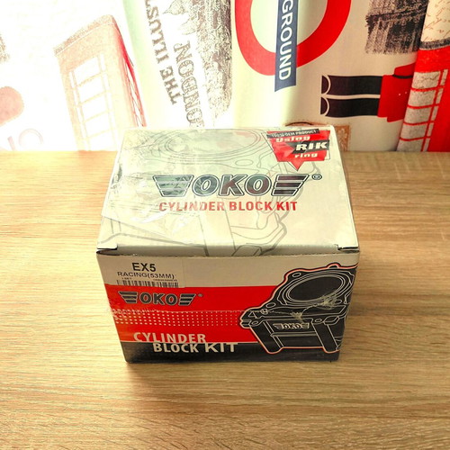 Cylinder piston 53mm OKO new for Honda Astrea and similar models