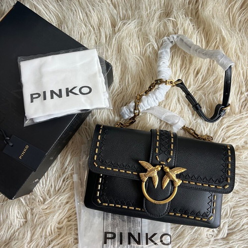 Pinko shoulder bag new black