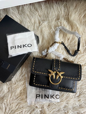 Pinko shoulder bag new black