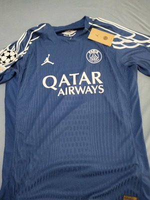 PSG Champions League 24-25 jersey like new, official replica, size XL