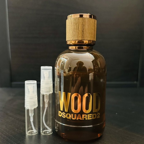Wood DSQUARED2 perfume decants available on order