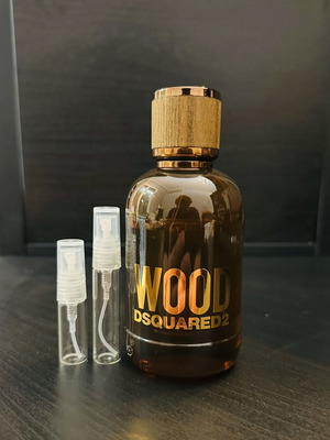 Wood DSQUARED2 perfume decants available on order