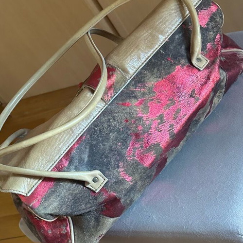 Vintage leather handbag brown like new