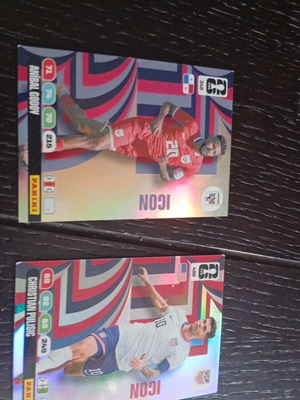 Fifa World Cup cards like new, Godoy and Pulisic