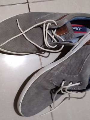 S.Oliver casual shoes like new, size 45, grey