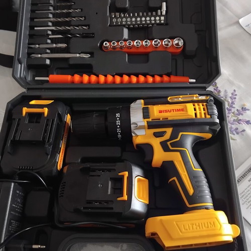 Bisutime Cordless Drill Set new