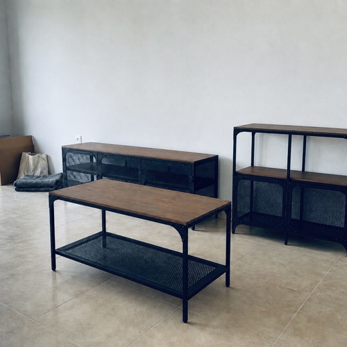 IKEA FJÄLLBO furniture set with TV stand, shelf and coffee table