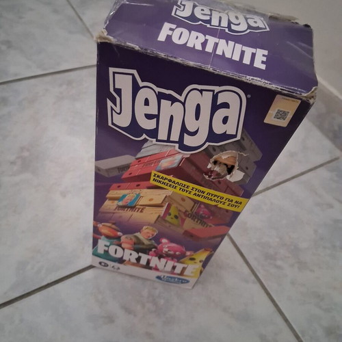 Jenga Fortnite board game used