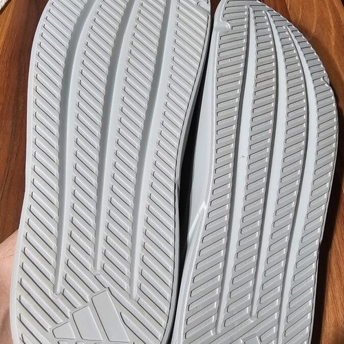 Adidas Lightshift slides size 48.5 like new, turquoise