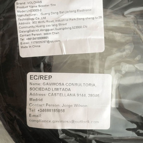 Solid tire 10x2.125 250x54 mm new for Xiaomi 4 and Ninebot electric scooters