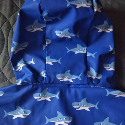 Playshoes Regular "Hai" Blue Waterproof Suit New Size 104cm