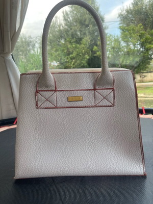 Carpisa handbag used, white