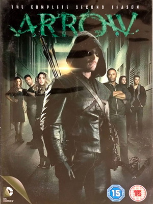 Arrow The Complete Second Season DVD μεταχειρισμένο, αγγλικοί υπότιτλοι