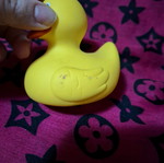 Bebe bath toy duck used