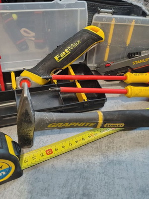 Stanley Tools Set in Klein Tools Case used