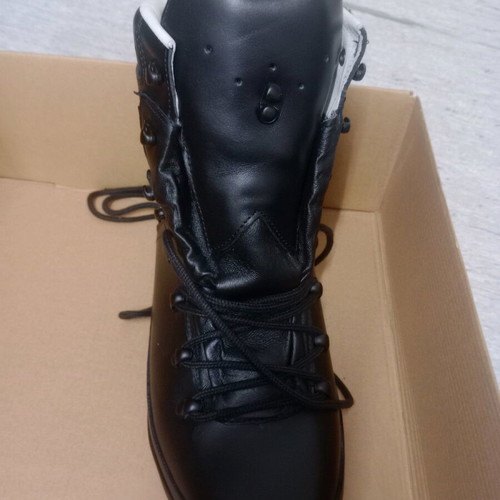 Mil-Tec hiking boots new, size 46, black leather