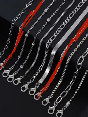 Chains brand new silver color