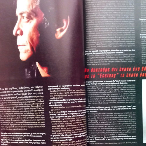 Pop & Rock magazine issue 251 used, April 2000 Lou Reed