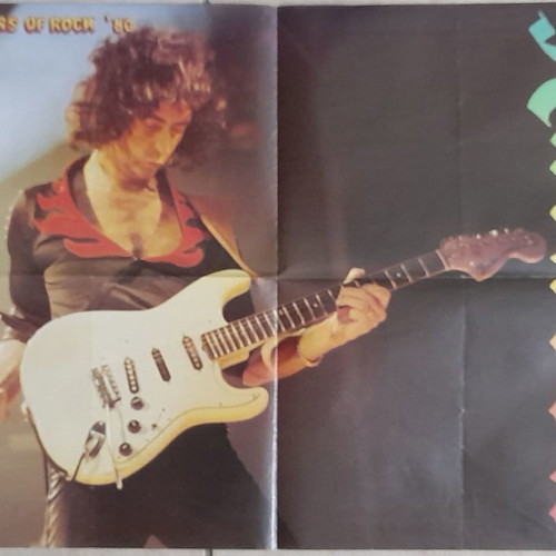 Metal Hammer poster used with Guns N' Roses and Rainbow