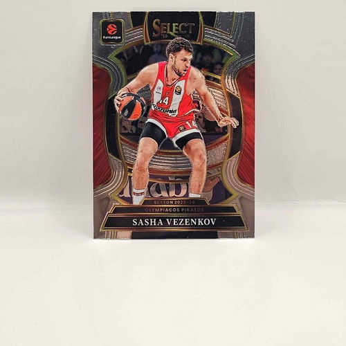 2025-26 Panini Euroleague Select Sasha Vezenkov Base Olympiacos card