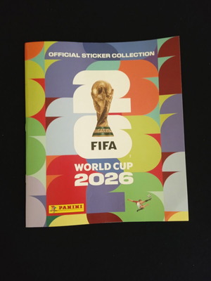 Panini World Cup 2026 Official Sticker Collection like new
