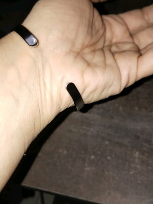 Αιγόκερως χειροπέδα καινούργια από ανοξείδωτο ατσάλι ασημί