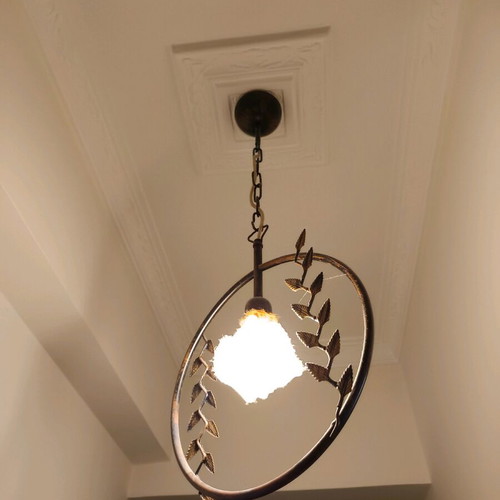 Ceiling and floor lamps used