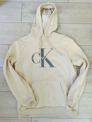 Calvin Klein Jeans φούτερ σαν καινούργιο, μέγεθος M, εκρού